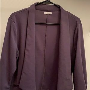 Maurices plum blazer